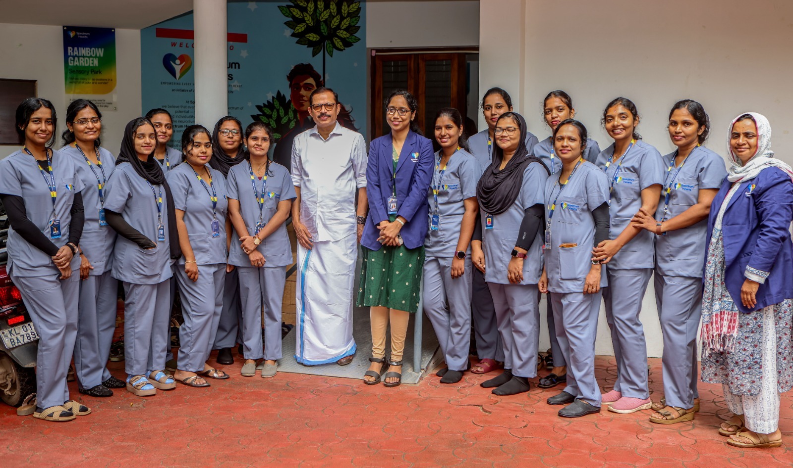 Therapy team at Spectrum Hearts